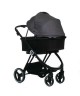 Коляска детская 2в1 BabyZz В102, серая
